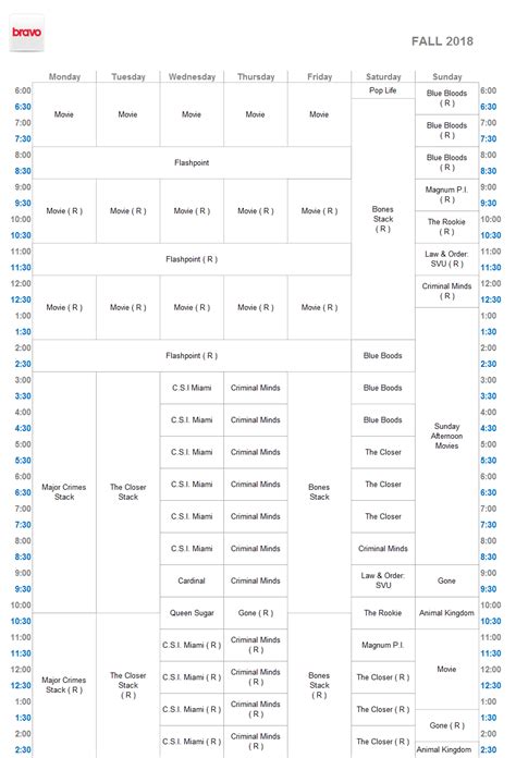 bravo 9pm tonight|Bravo TV Schedule (BRAVO) .